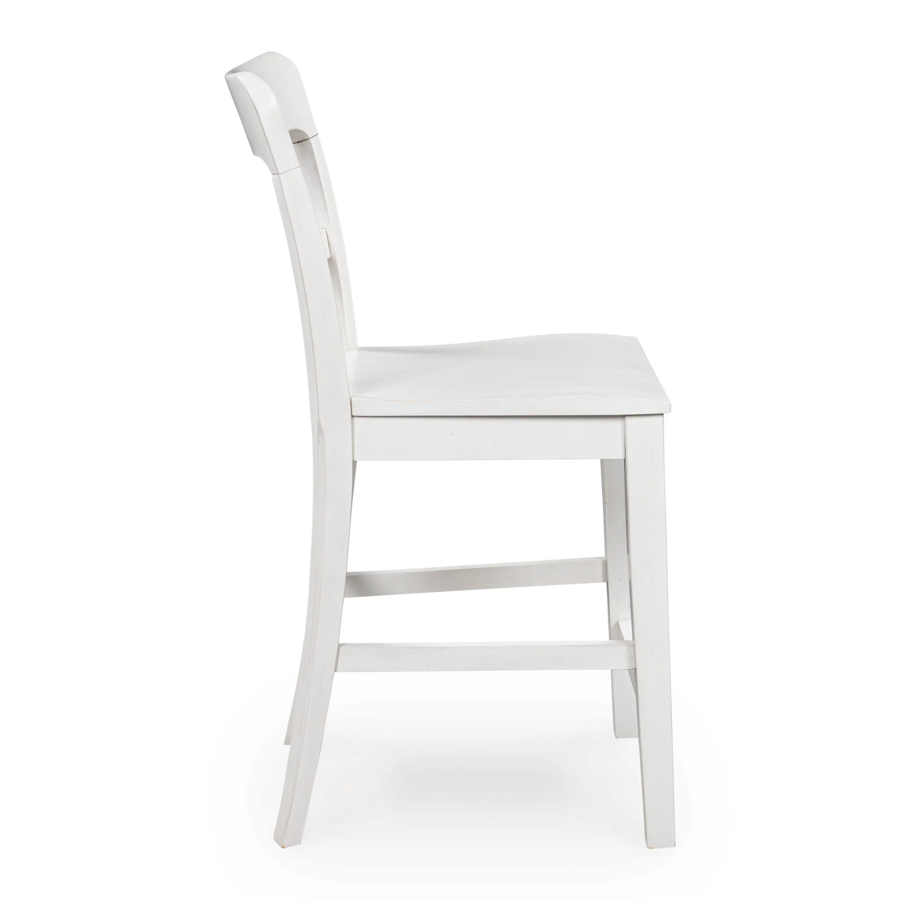 Turris White Counter Height Stool-4