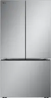 LF25Z6211S LG 25 Cu Ft Zero Clearance French Door Refrigerator - Counter Depth Stainless Steel