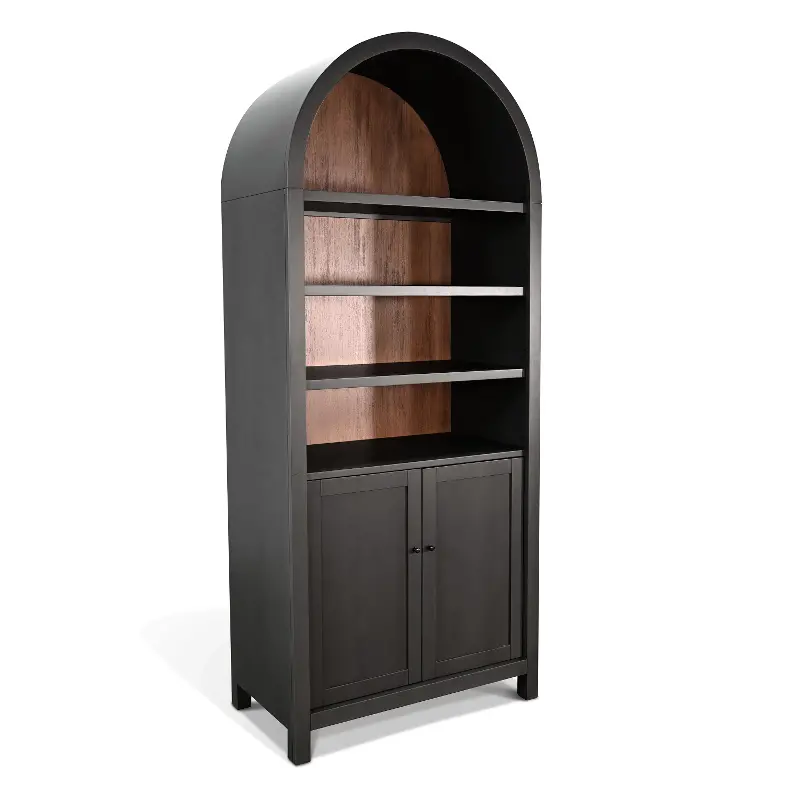 Monument Black Display Cabinet