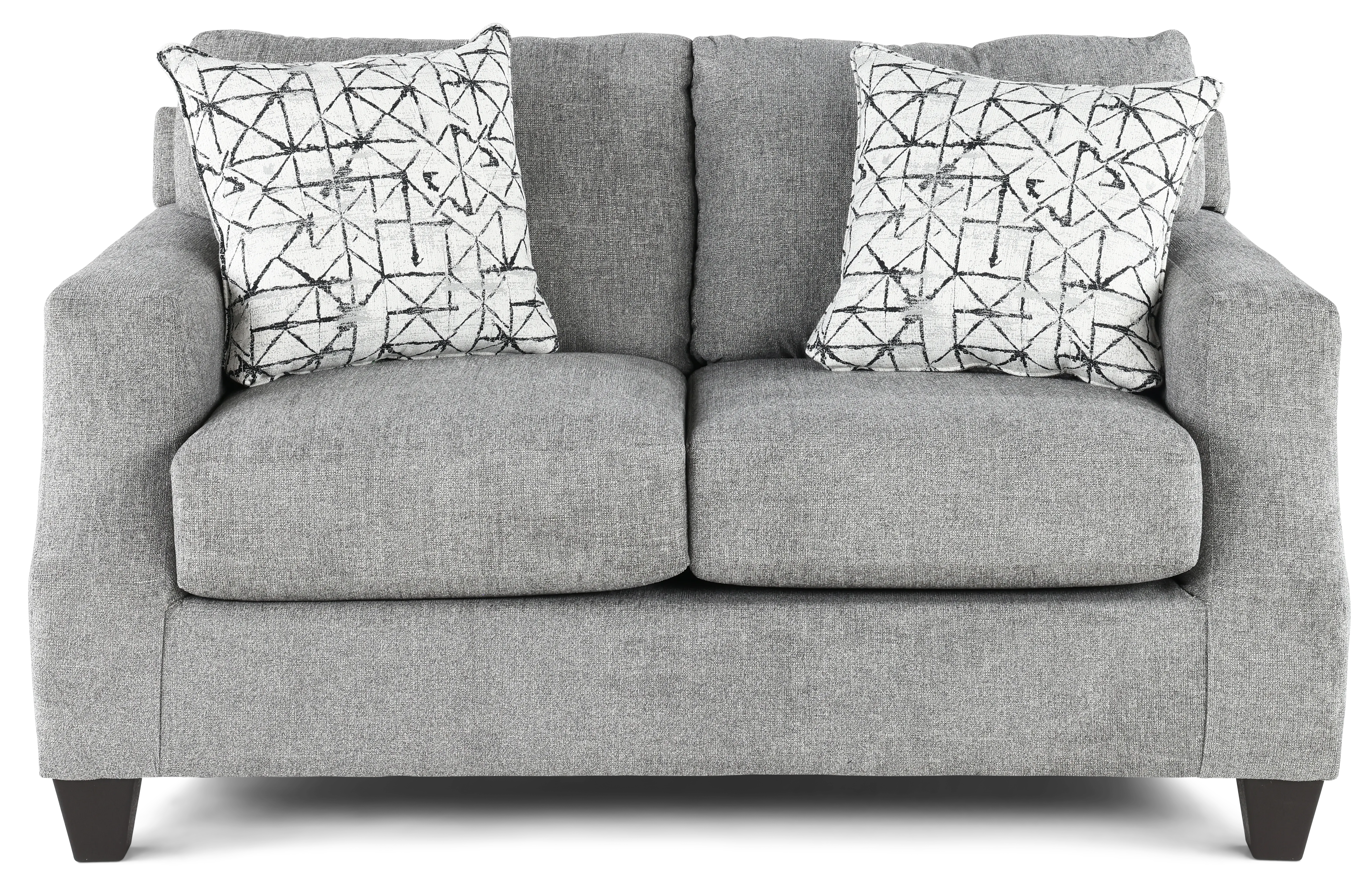 Declan Stone Gray Loveseat-1