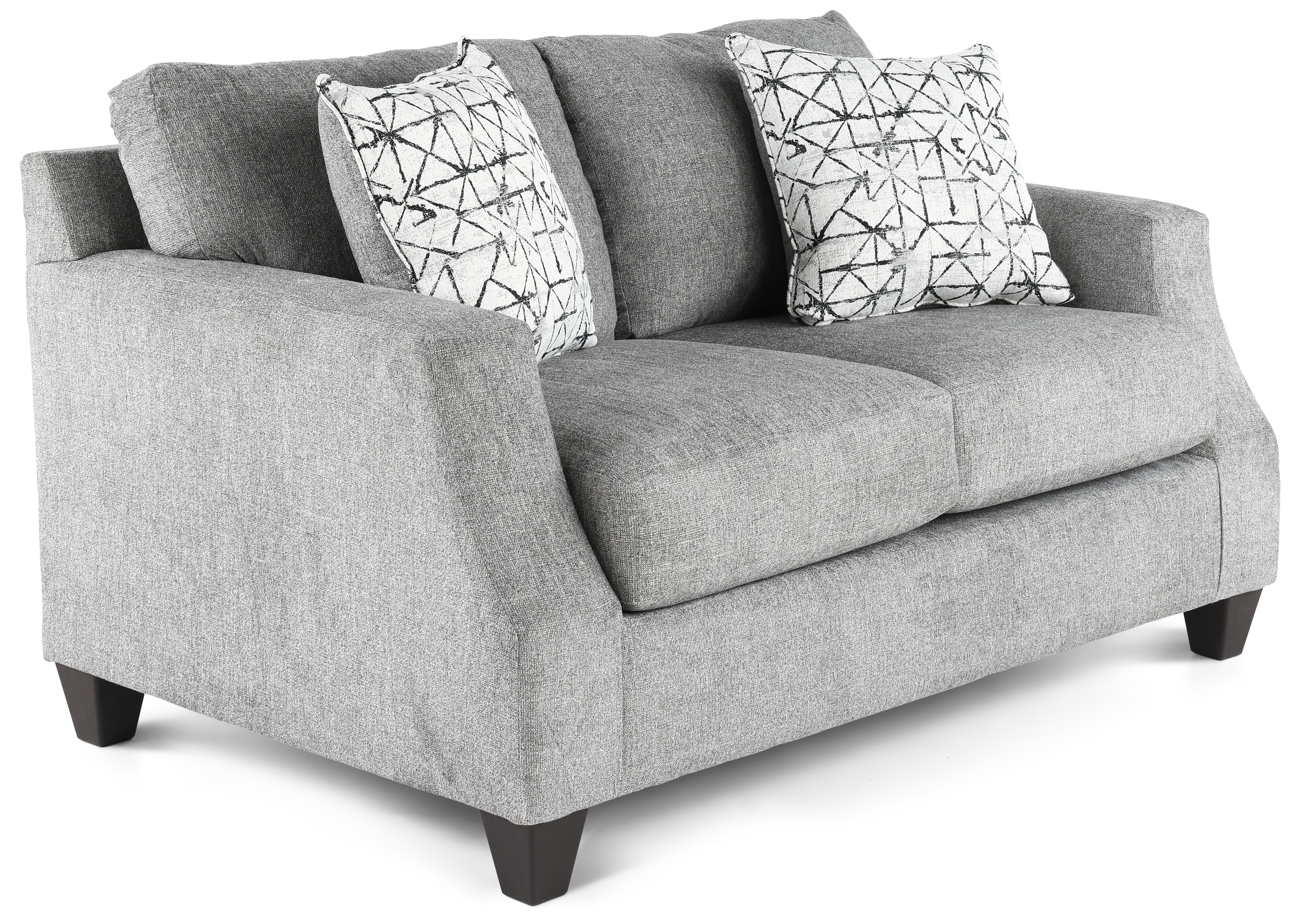 Declan Stone Gray Loveseat-4