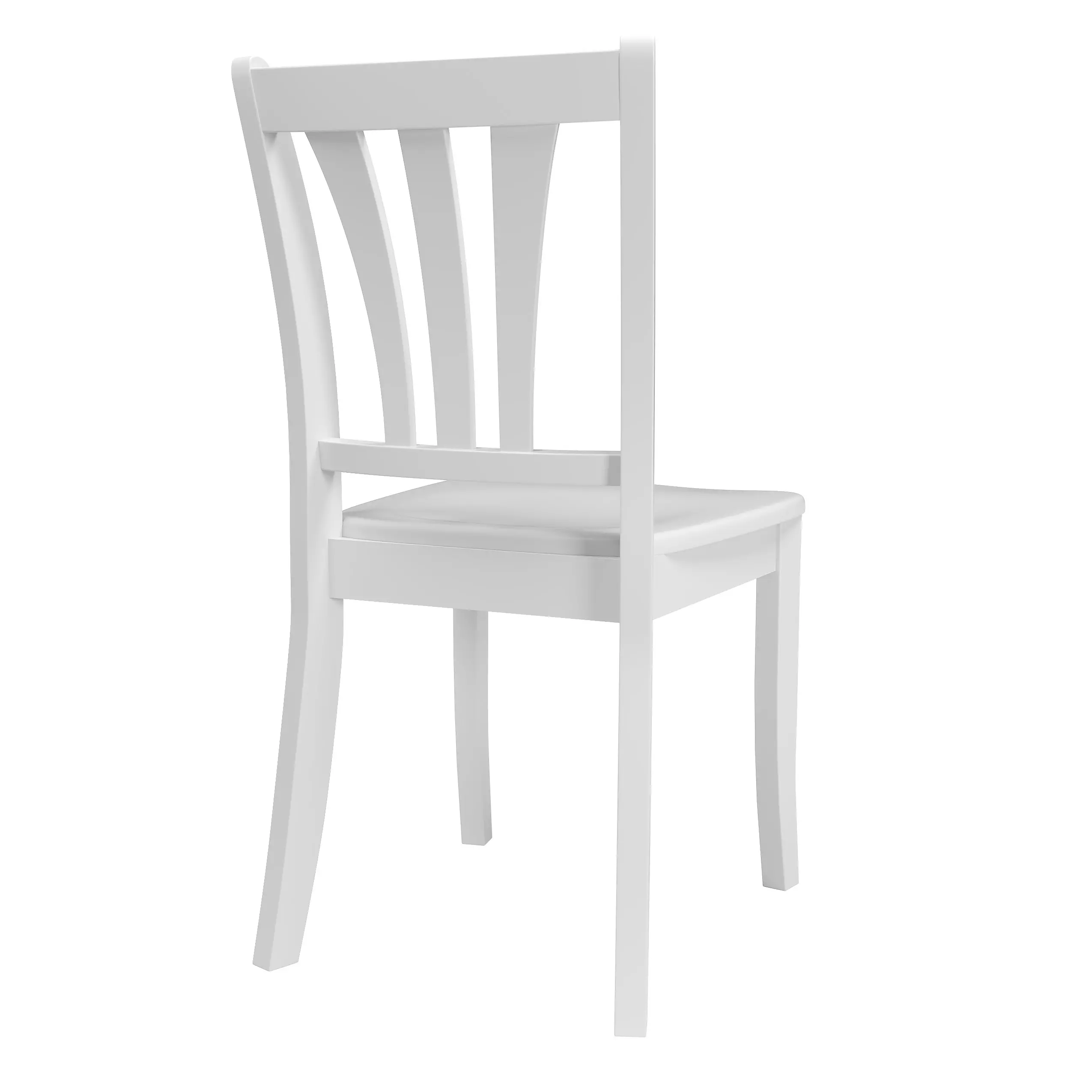 Dillon White Wood Dining Chairs, Set of 2-5