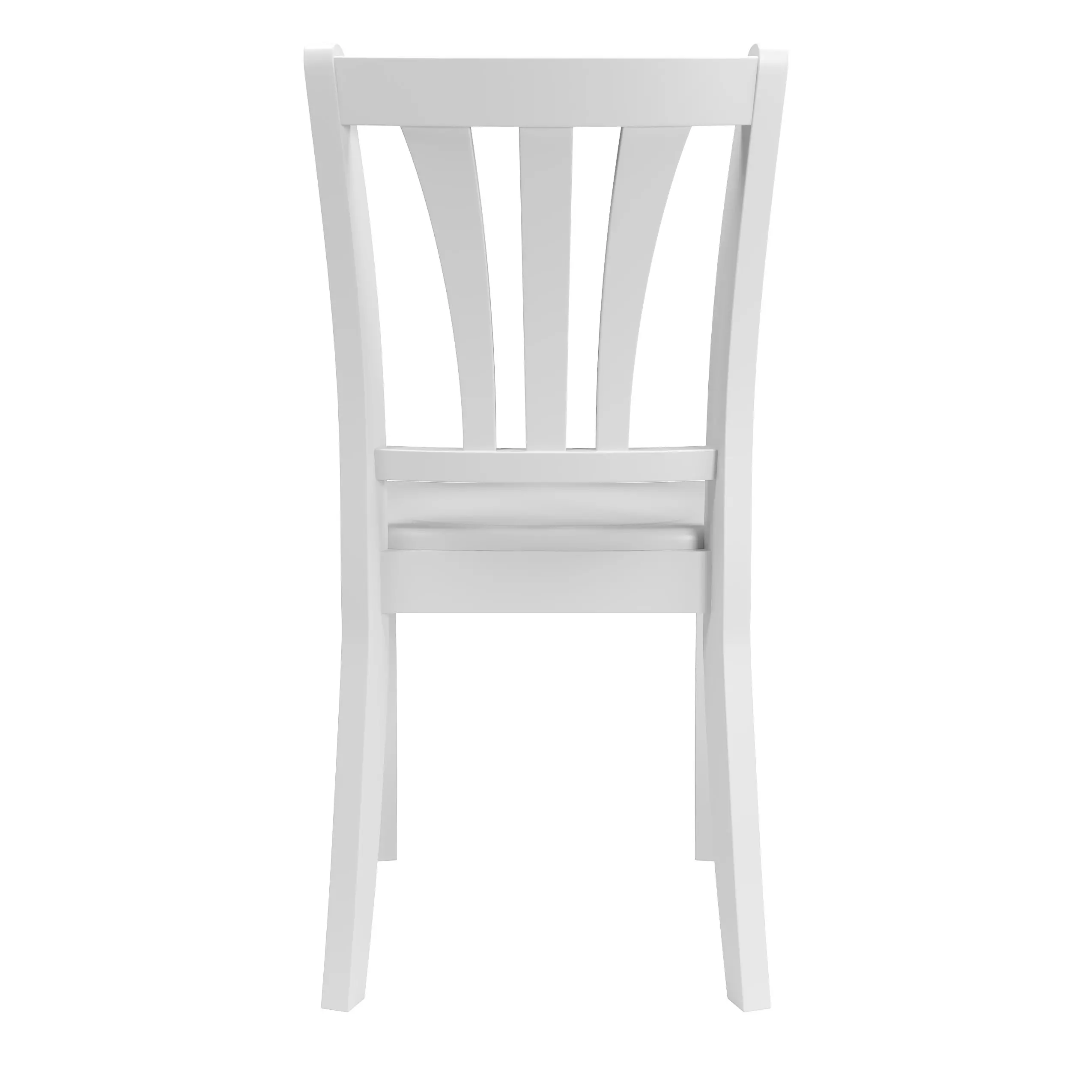 Dillon White Wood Dining Chairs, Set of 2-6
