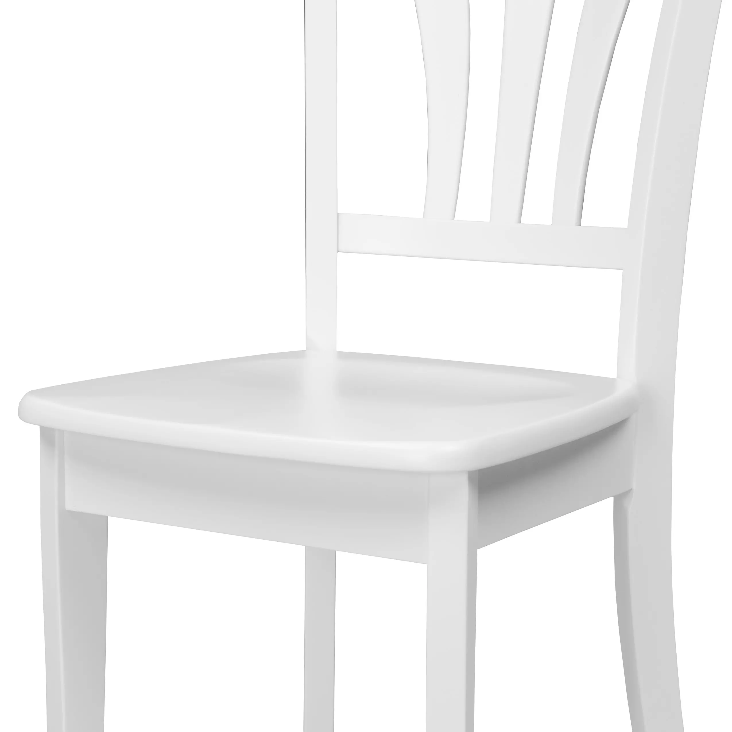 Dillon White Wood Dining Chairs, Set of 2-8
