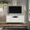 Hikari White Curved Sideboard Buffet