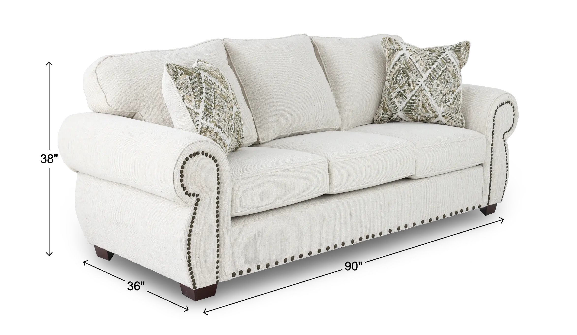 SOUSOF/SHRYCRM Southport Sherry Cream Sofa-3