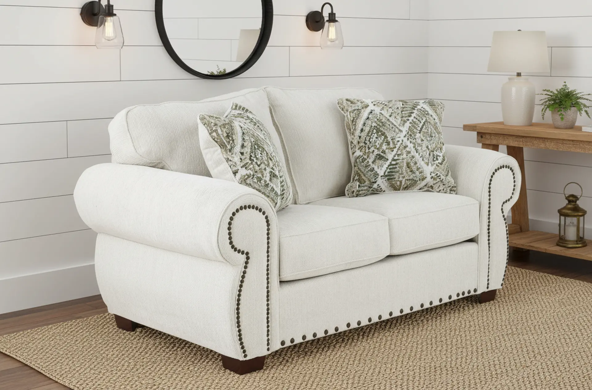 SOULOV/SHRYCRM Southport Sherry Cream Loveseat-9