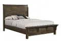 Bayview Rustic Brown Queen Bed