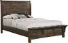 Bayview Rustic Brown King Bed