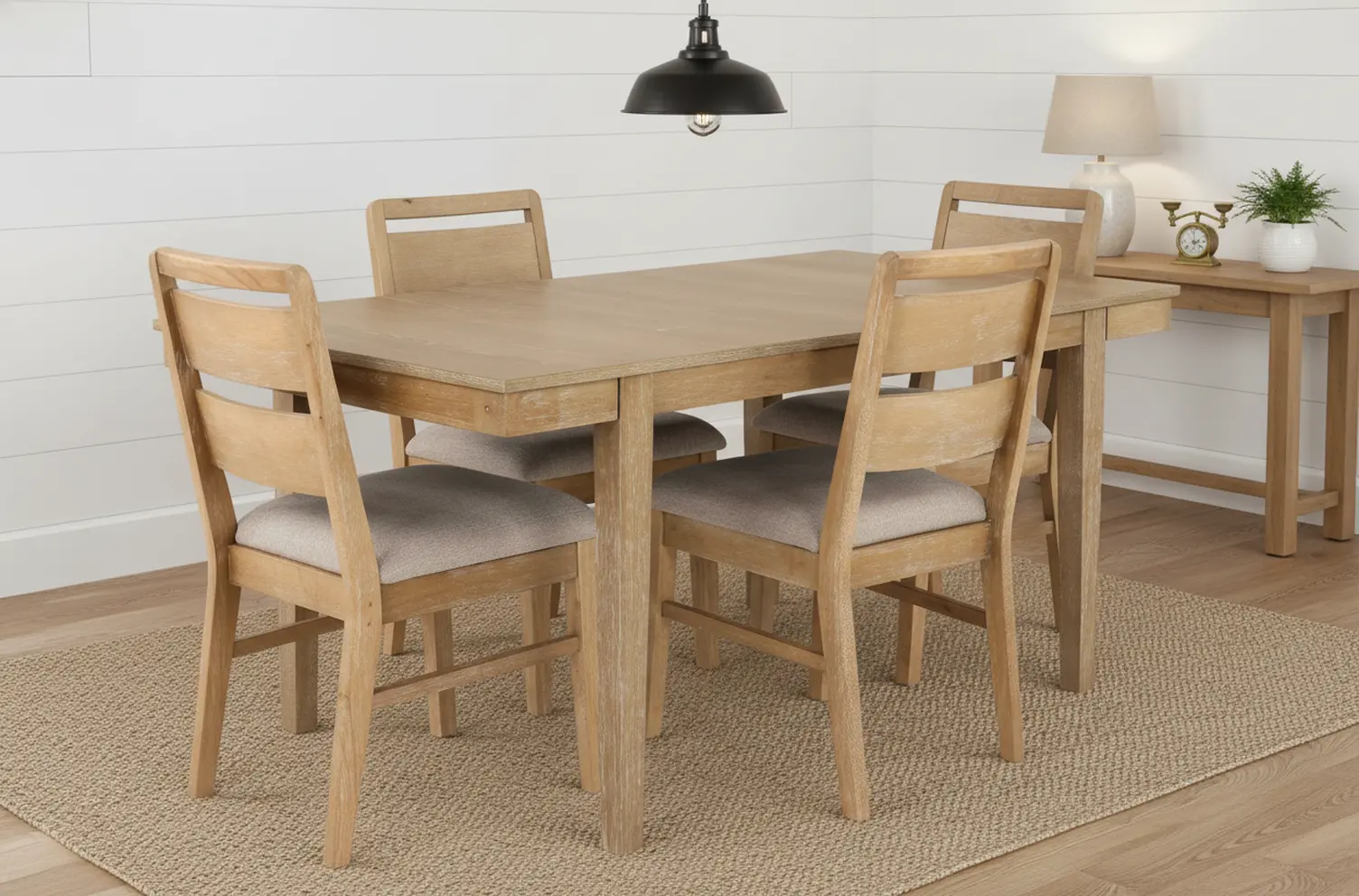 Townsend Natural 5 Piece Dining Set-13