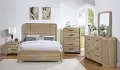 Waterfall Natural Honey 3 Piece Queen Bedroom Set