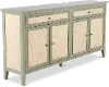 Solace Green 4-Door Sideboard