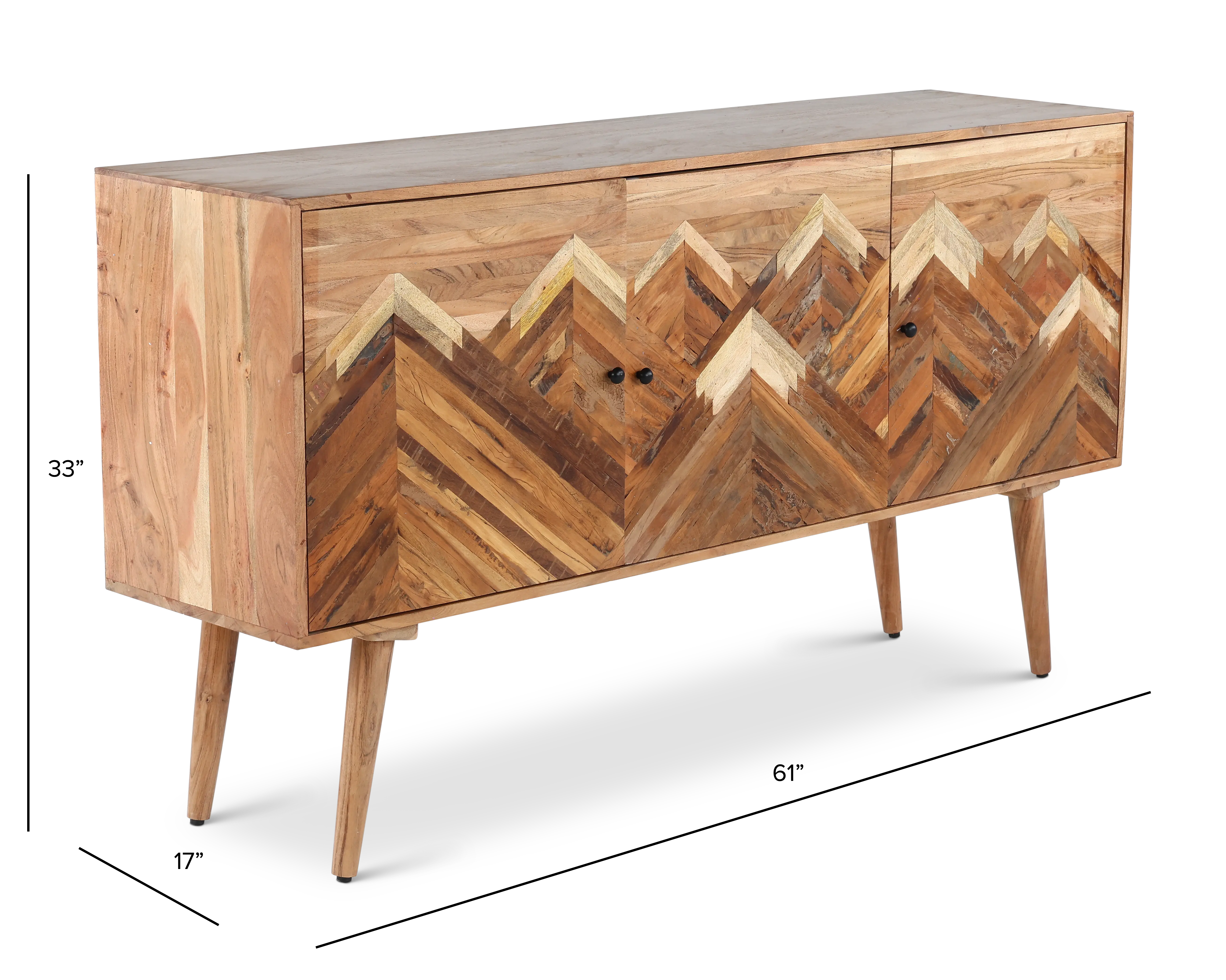 Sierra Brown Sideboard-3