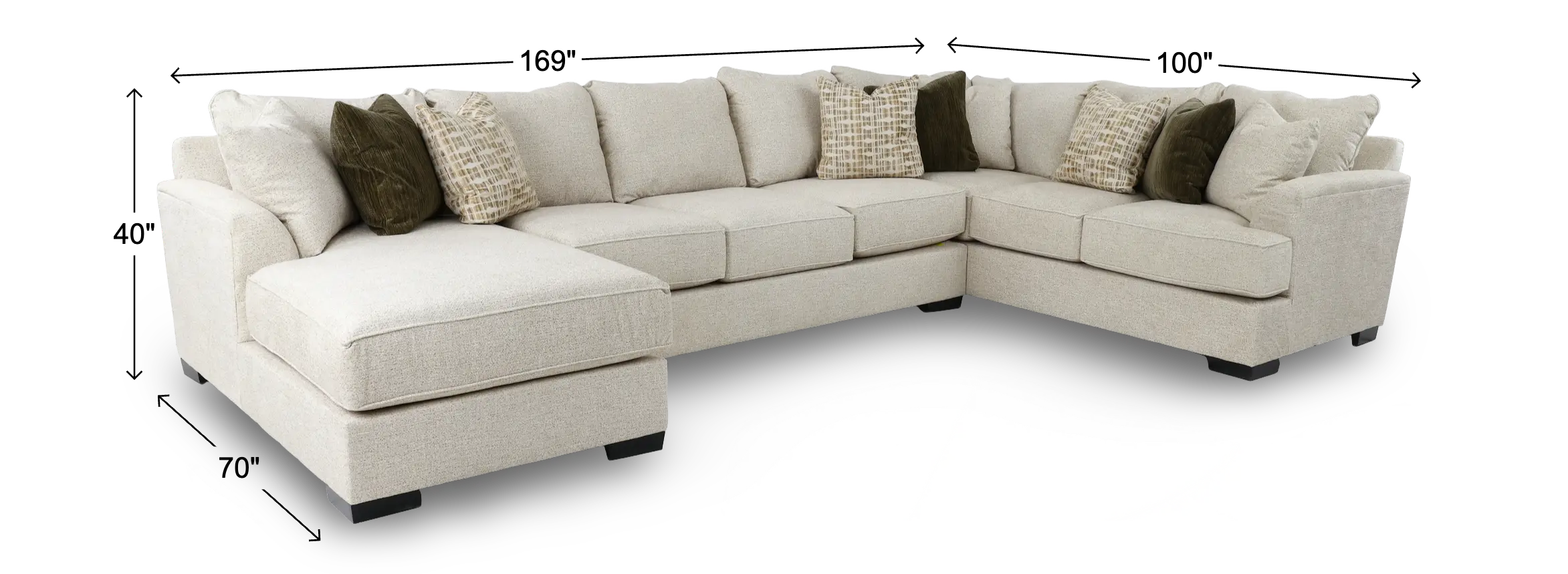 3PC/TRANQUILITY/OPT.1 Tranquility Light Beige 3-Piece Extended Sectional-3