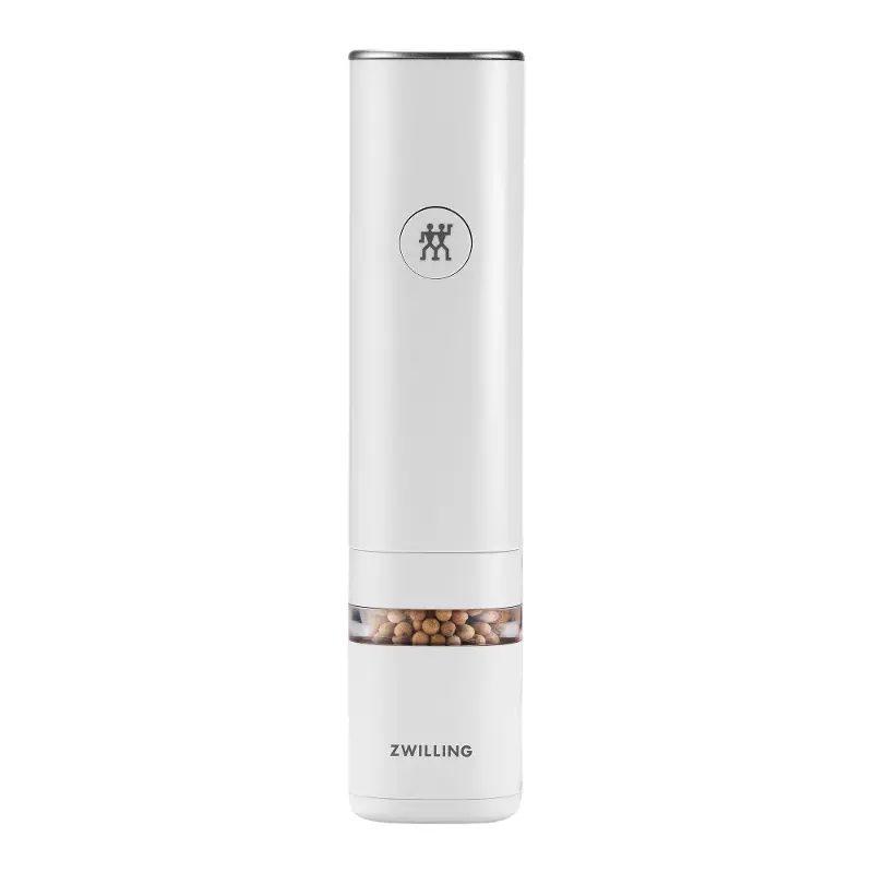 Zwilling Enfinigy White Electric Salt and Pepper Mill