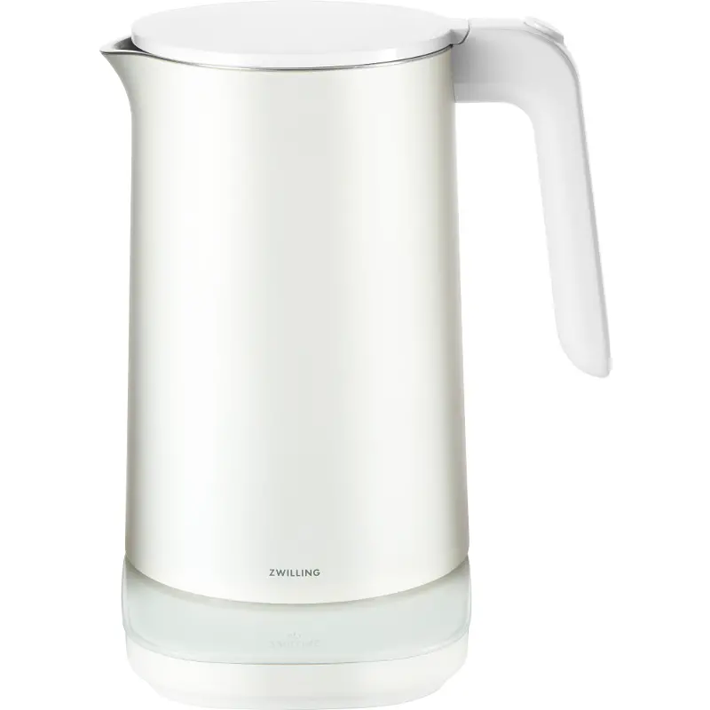 ZWILLING Enfinigy White 1.5-Liter Cool Touch Stainless Steel Electric Kettle