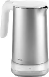 ZWILLING Enfinigy Silver Cool Touch 1 Quart Cordless Electric Kettle Pro