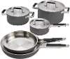 ZWILLING Pure Gray 8 Piece Stainless Steel Cookware Set