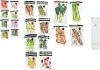 ZWILLING Fresh & Save 30-pc Assorted Sizes Vacuum Sealer Bags, Reusable Sous Vide Bags with Vacuum Pump