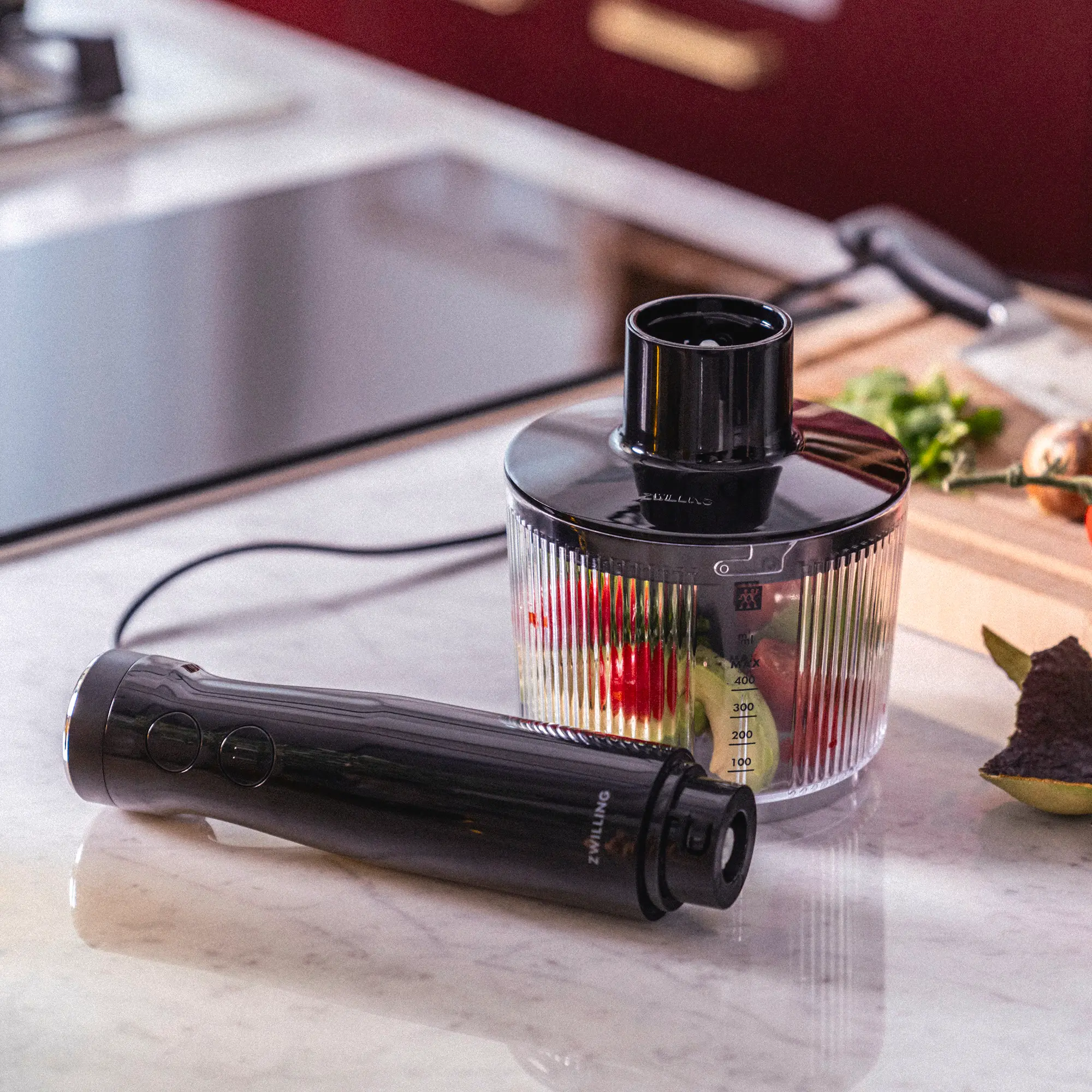 ZWILLING Enfinigy Handblender and Accessory 4-pc Set-4
