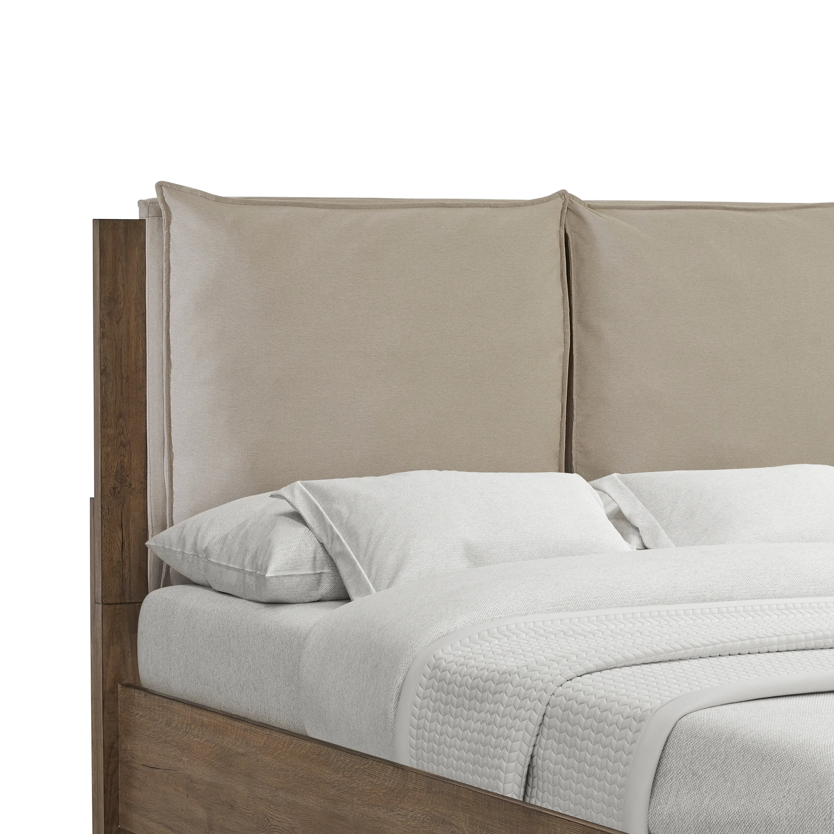 Aspen Springs Weathered Brown Queen Bed-3