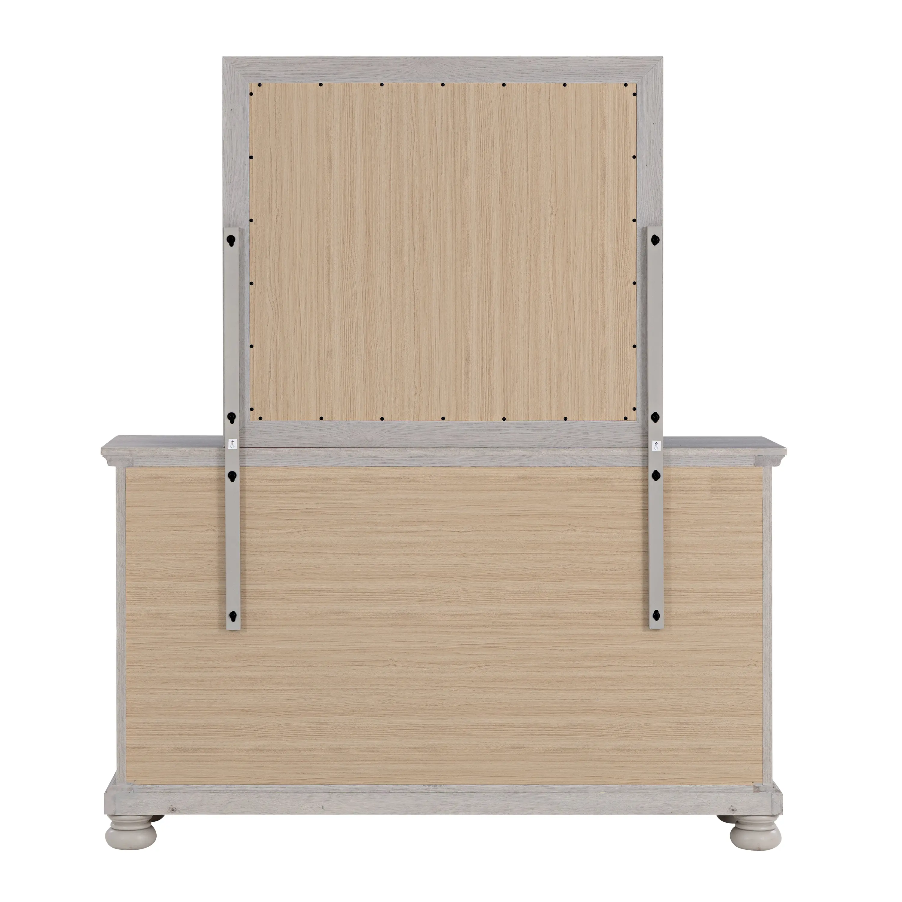 Woodcreek Light Gray Dresser-11