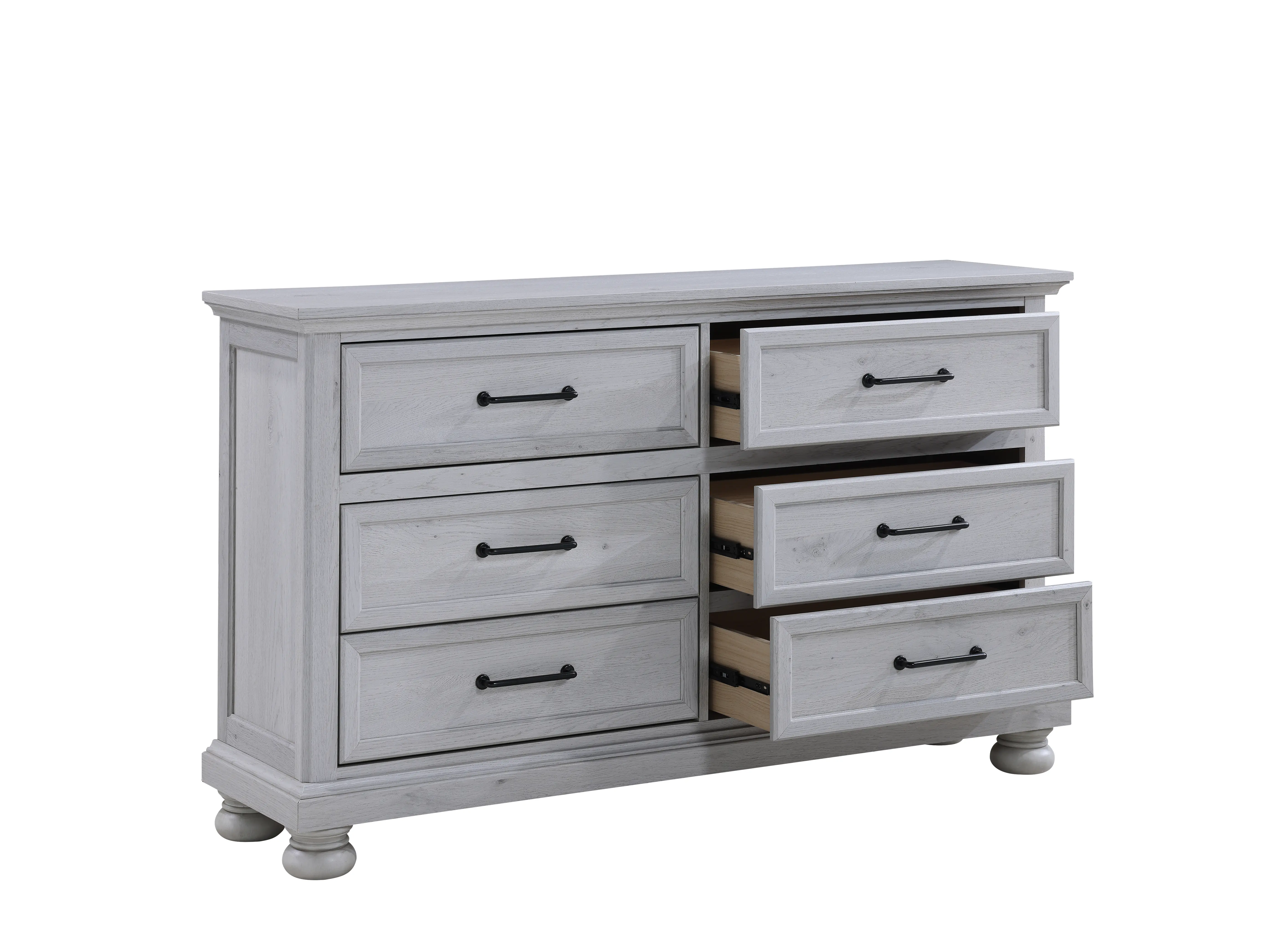 Woodcreek Light Gray Dresser-4
