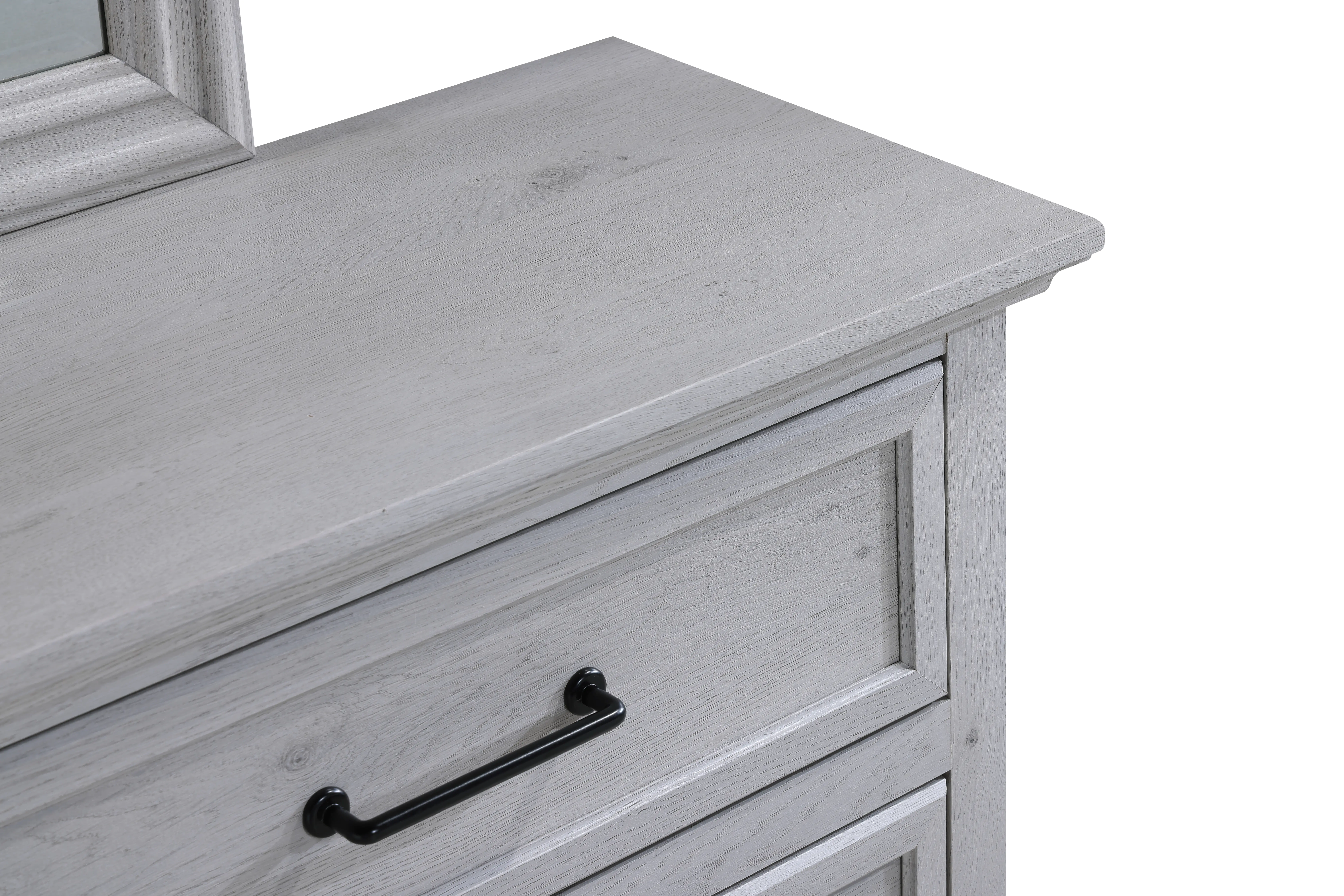 Woodcreek Light Gray Dresser-6