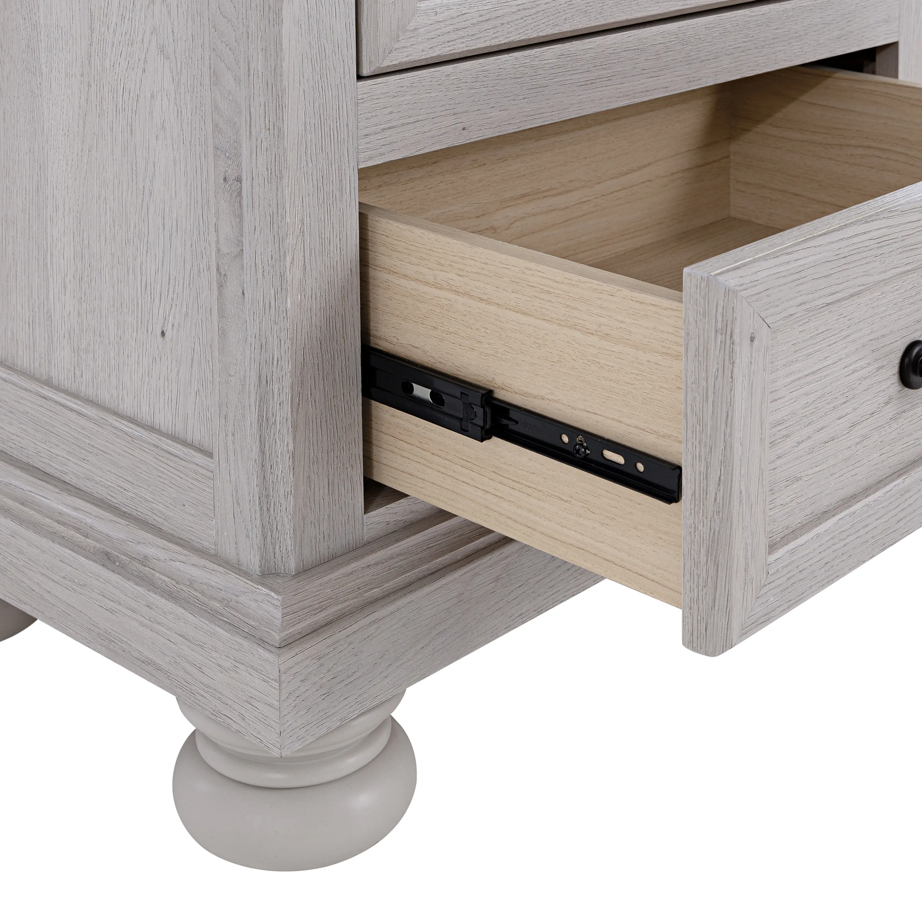 Woodcreek Light Gray Dresser-7