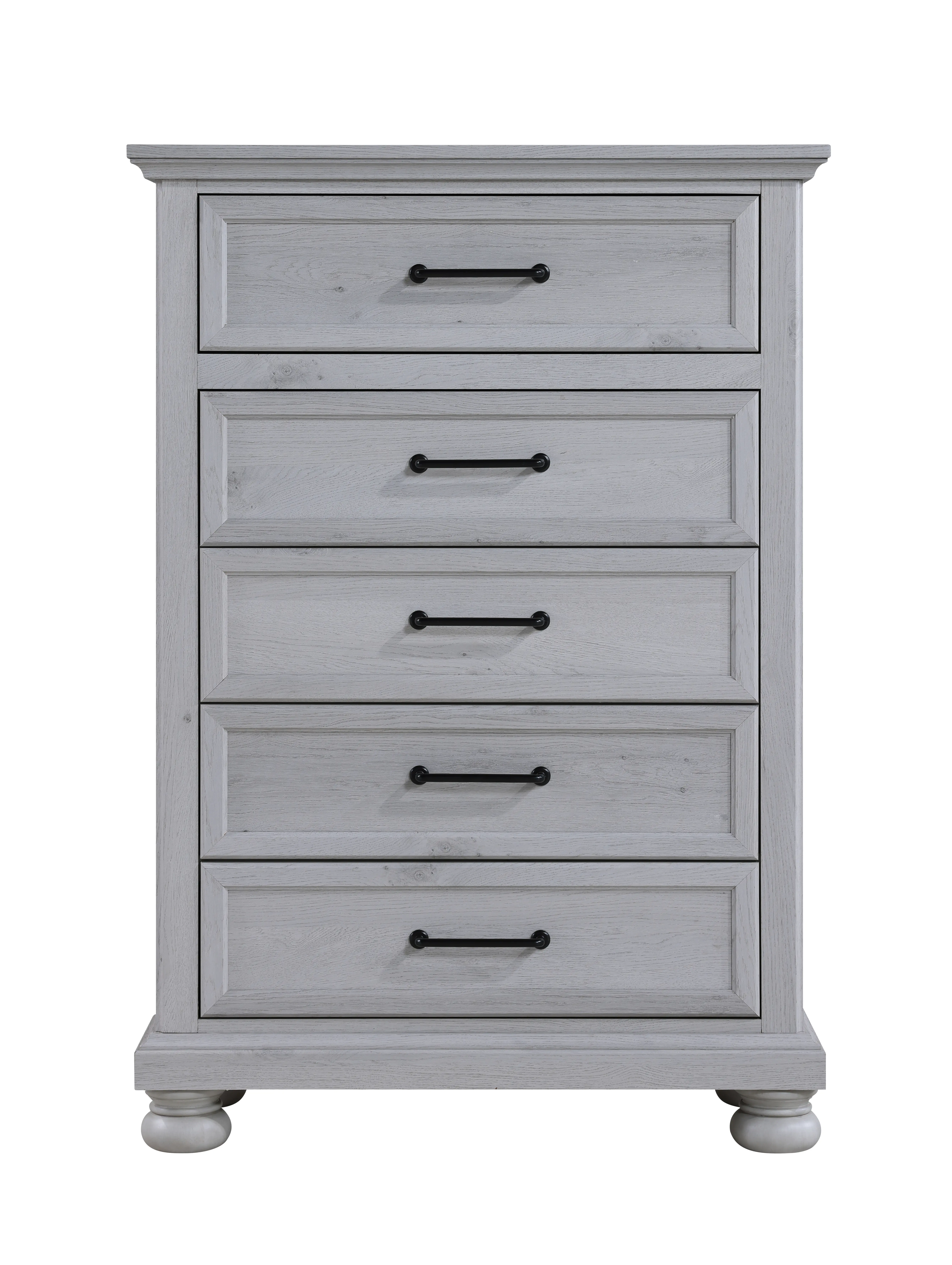 Woodcreek Light Gray Chest of Drawers-2