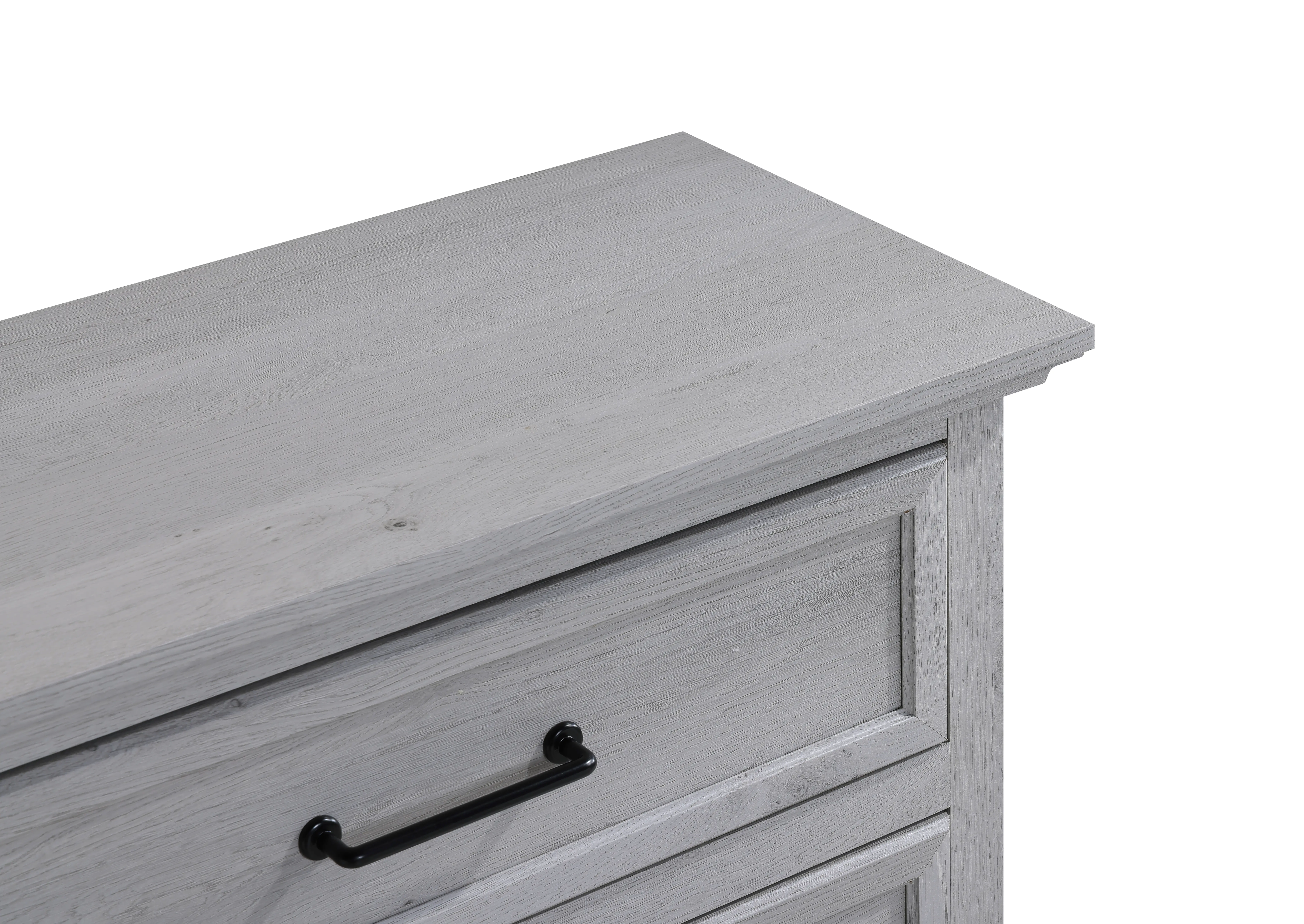 Woodcreek Light Gray Chest of Drawers-5