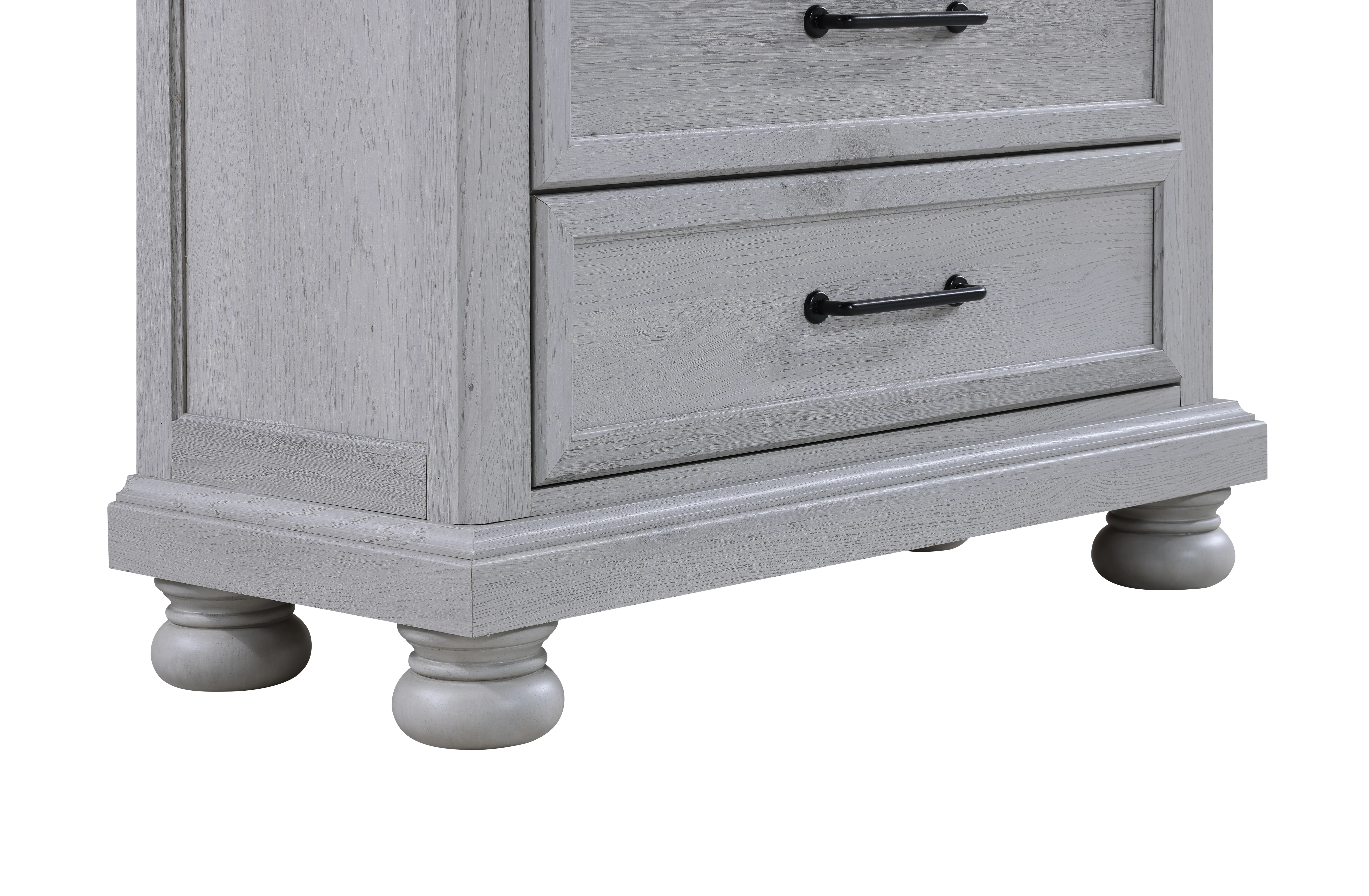 Woodcreek Light Gray Chest of Drawers-6