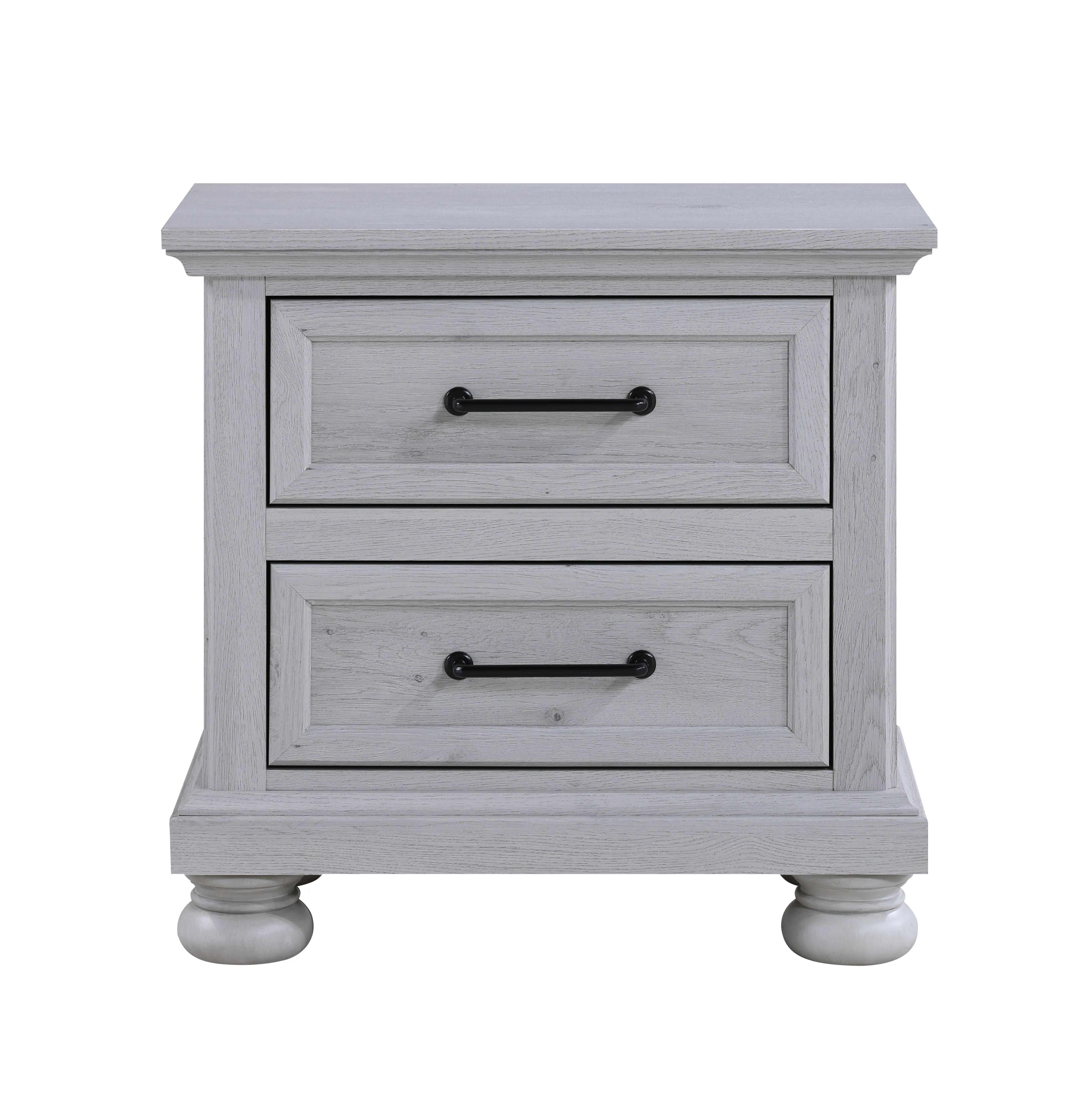 Woodcreek Light Gray Nightstand-2