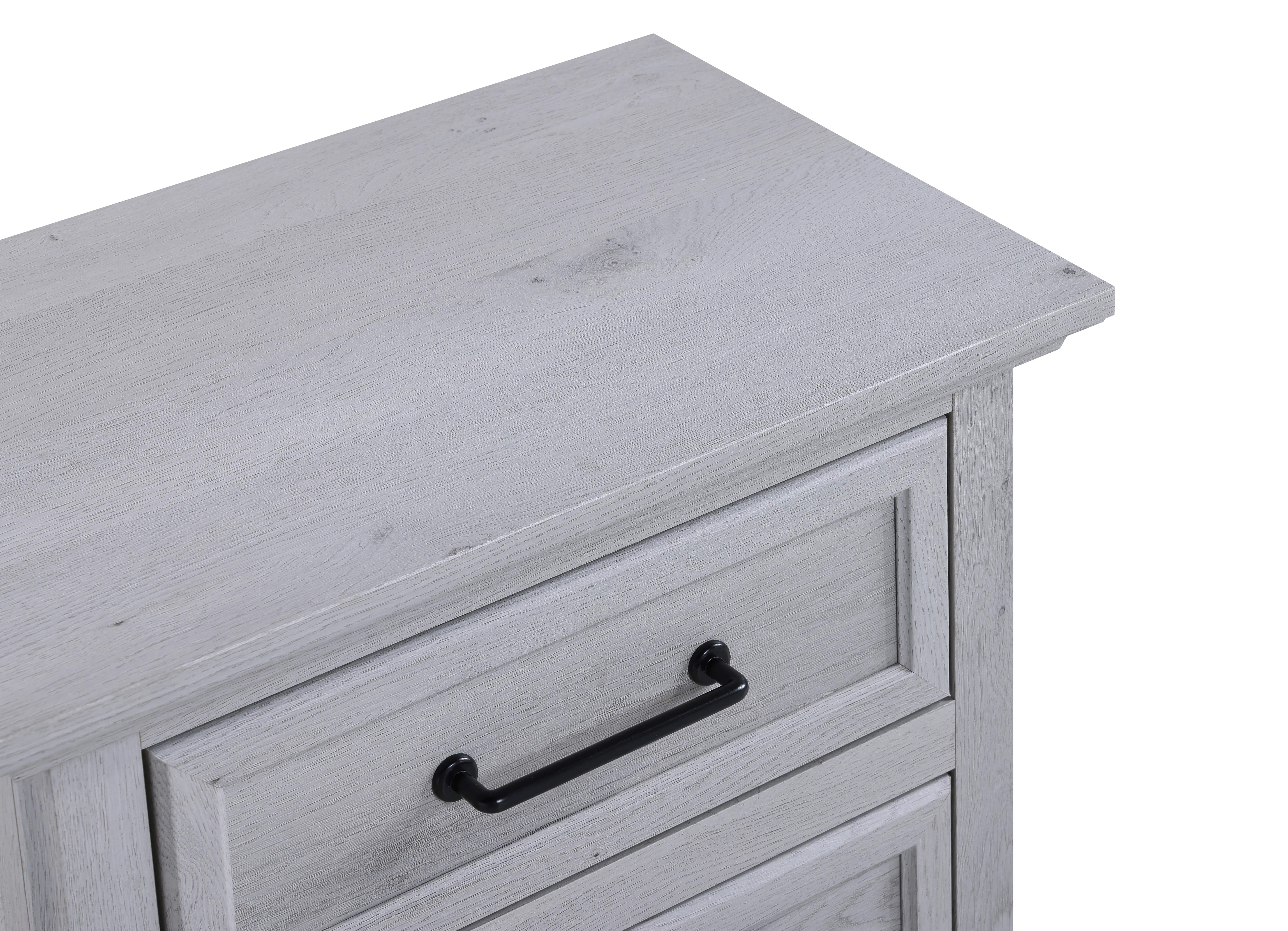 Woodcreek Light Gray Nightstand-6
