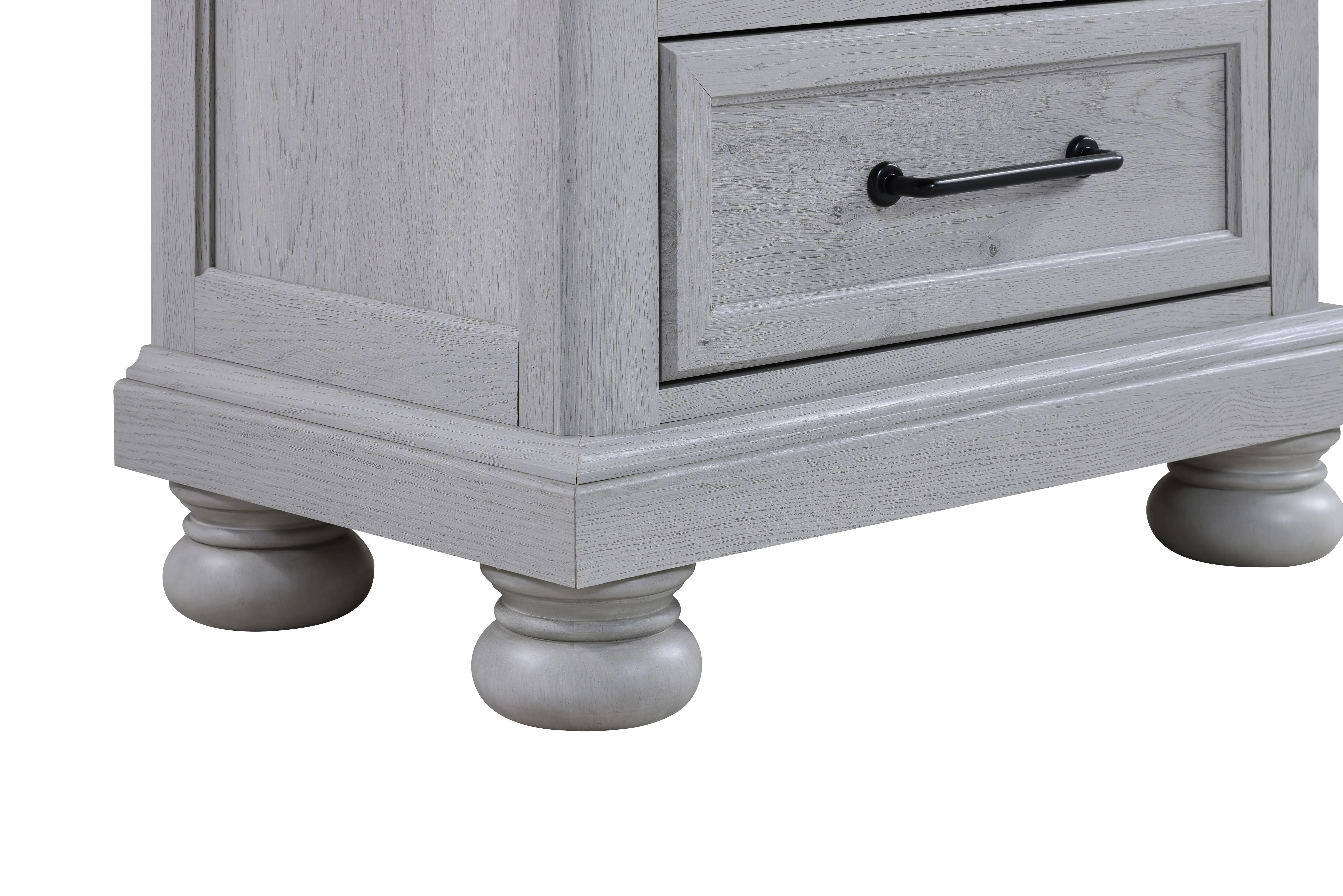 Woodcreek Light Gray Nightstand-7