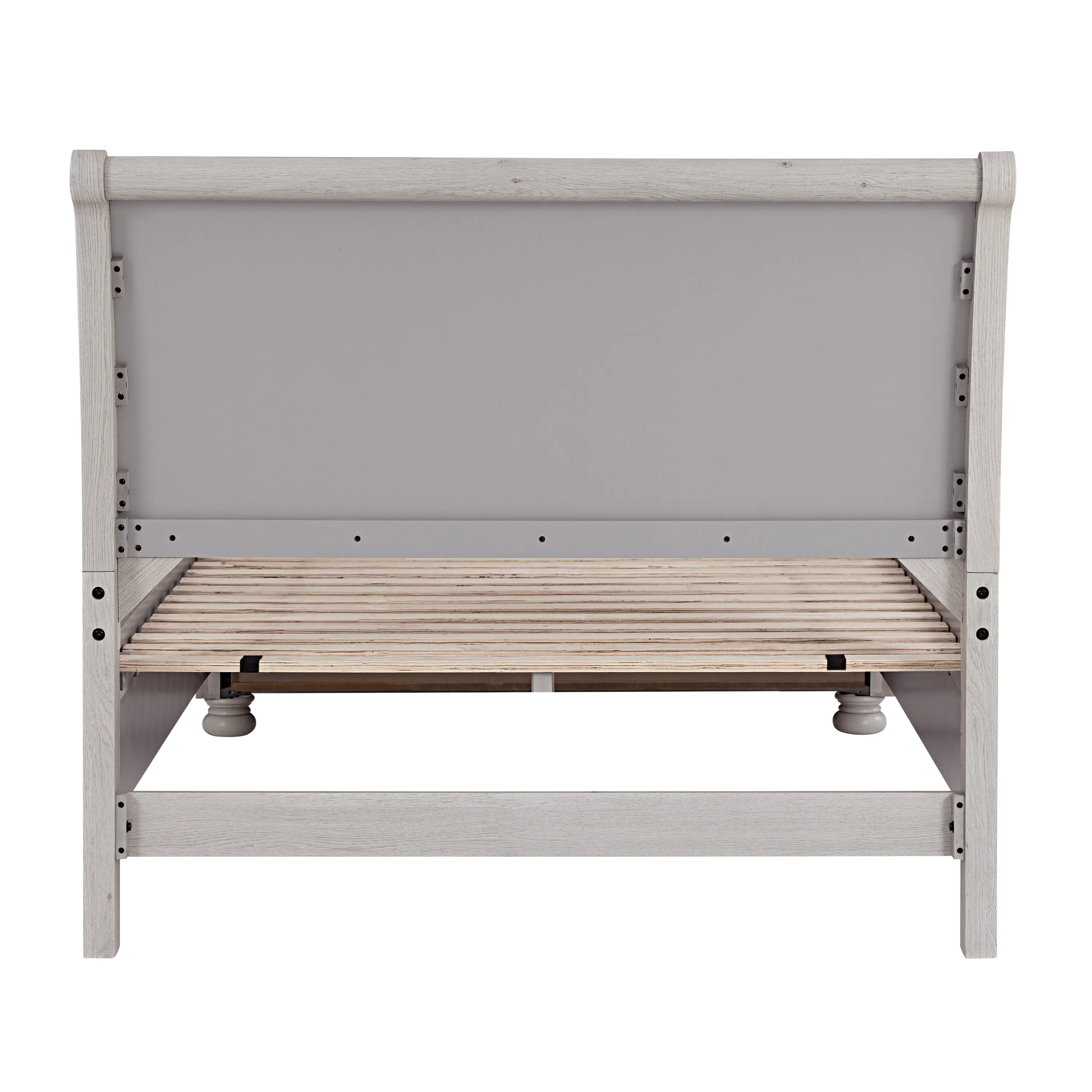 Woodcreek Light Gray Full Storage Bed-6