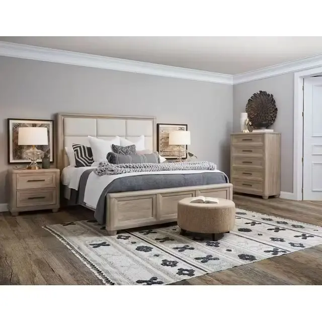 Dawson Butternut Light Brown 5-Drawer Chest-5