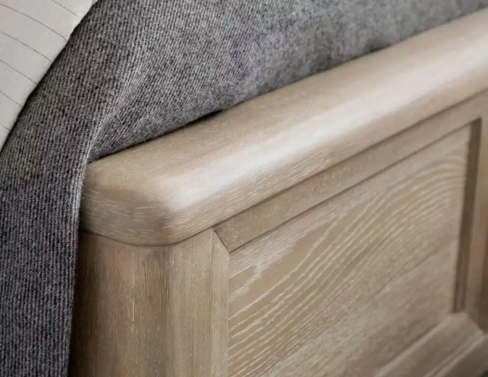 Dawson Butternut Light Brown Upholstered King Bed-5