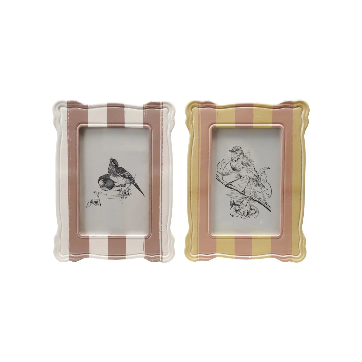 DG0878-A/2-IND Assorted Striped Photo Frame-1