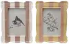 DG0878-A/2-IND Assorted Striped Photo Frame