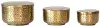 DF8550/MED Medium Hammered Aluminum Container