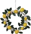 DF9544 Hand-Painted Lemon Vintage Wreath