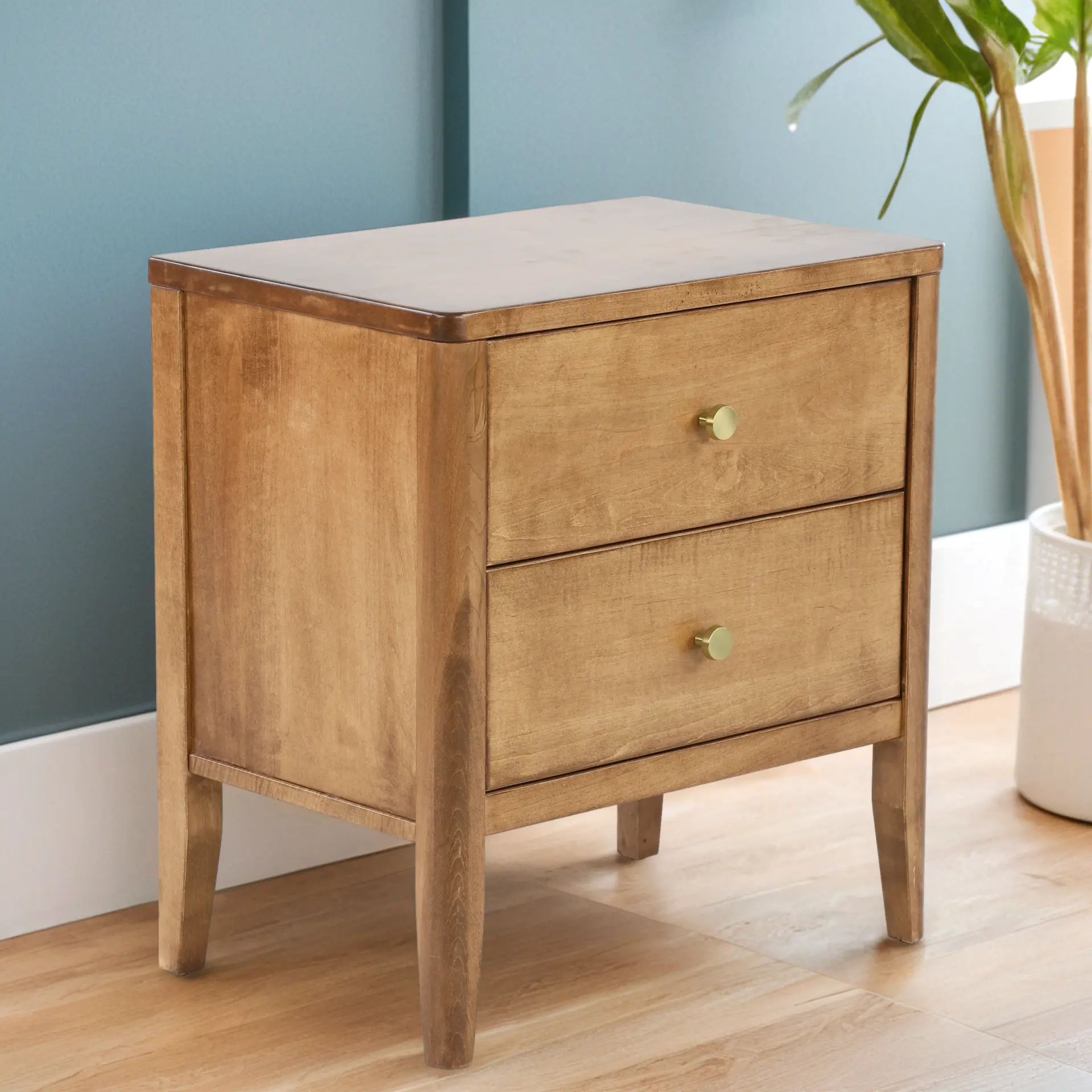 Warren Harvest Brown Nightstand-2