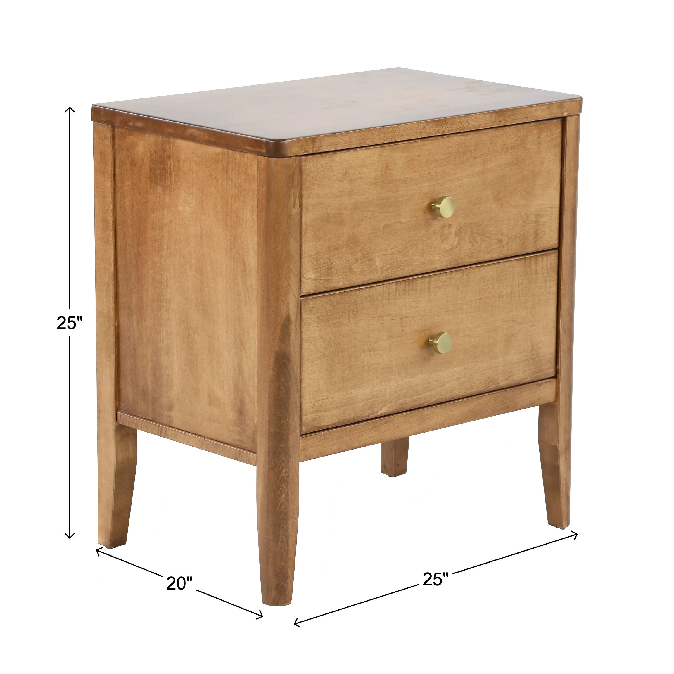 Warren Harvest Brown Nightstand-3