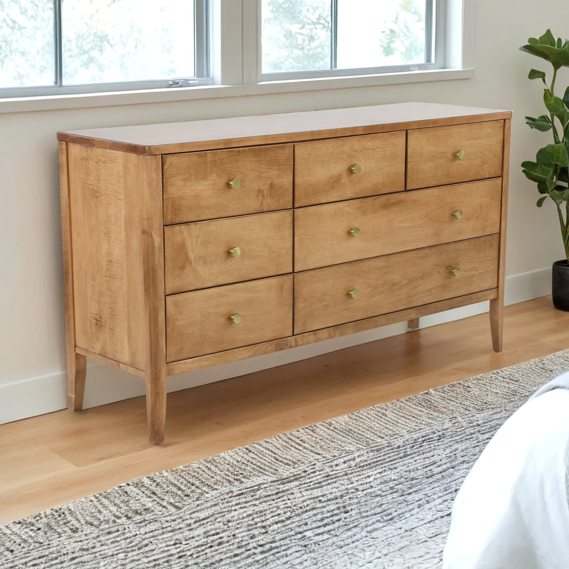 Warren Harvest Brown Dresser-10