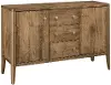 Harper Harvest Brown Dining Server