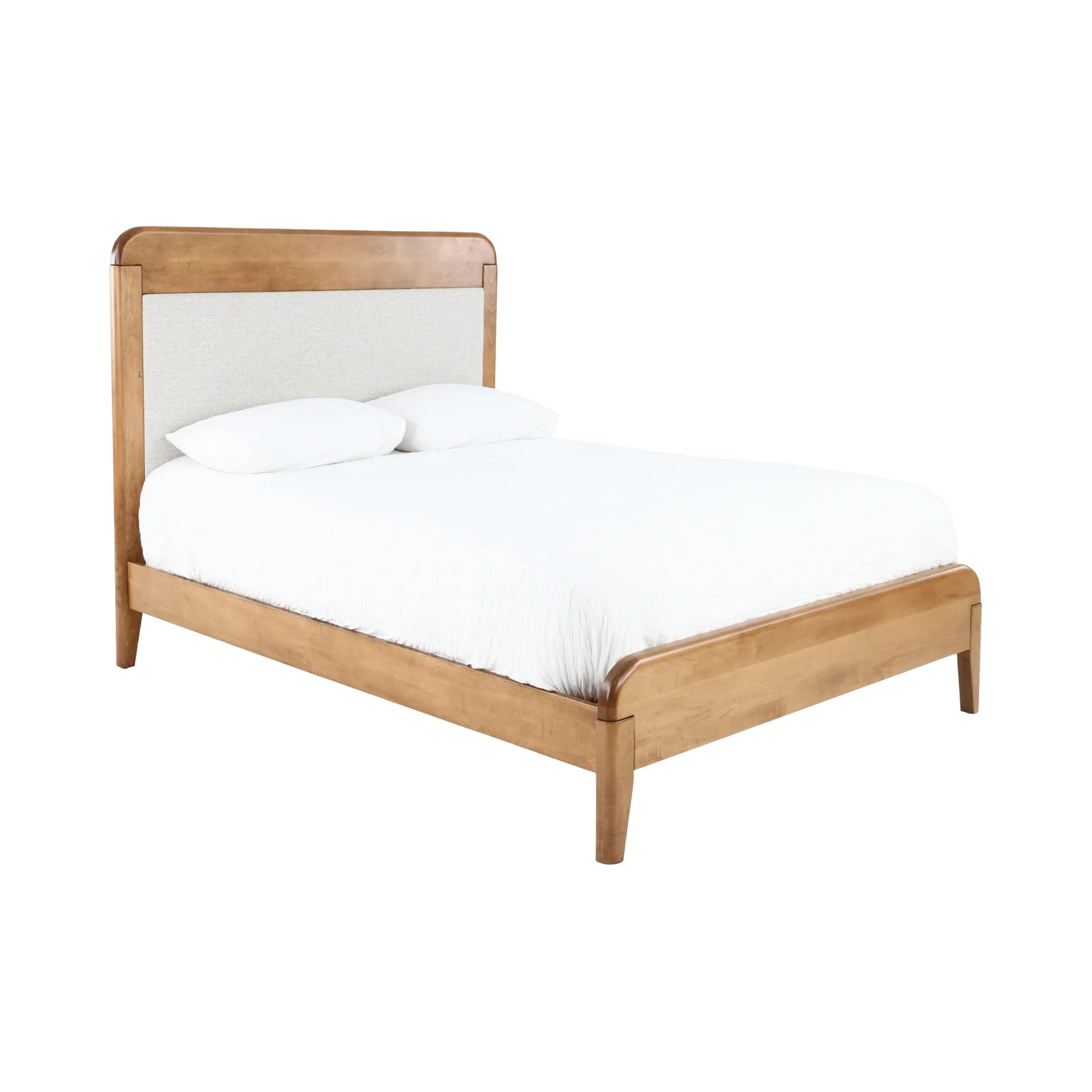 Warren Harvest Queen Platform Bed-1