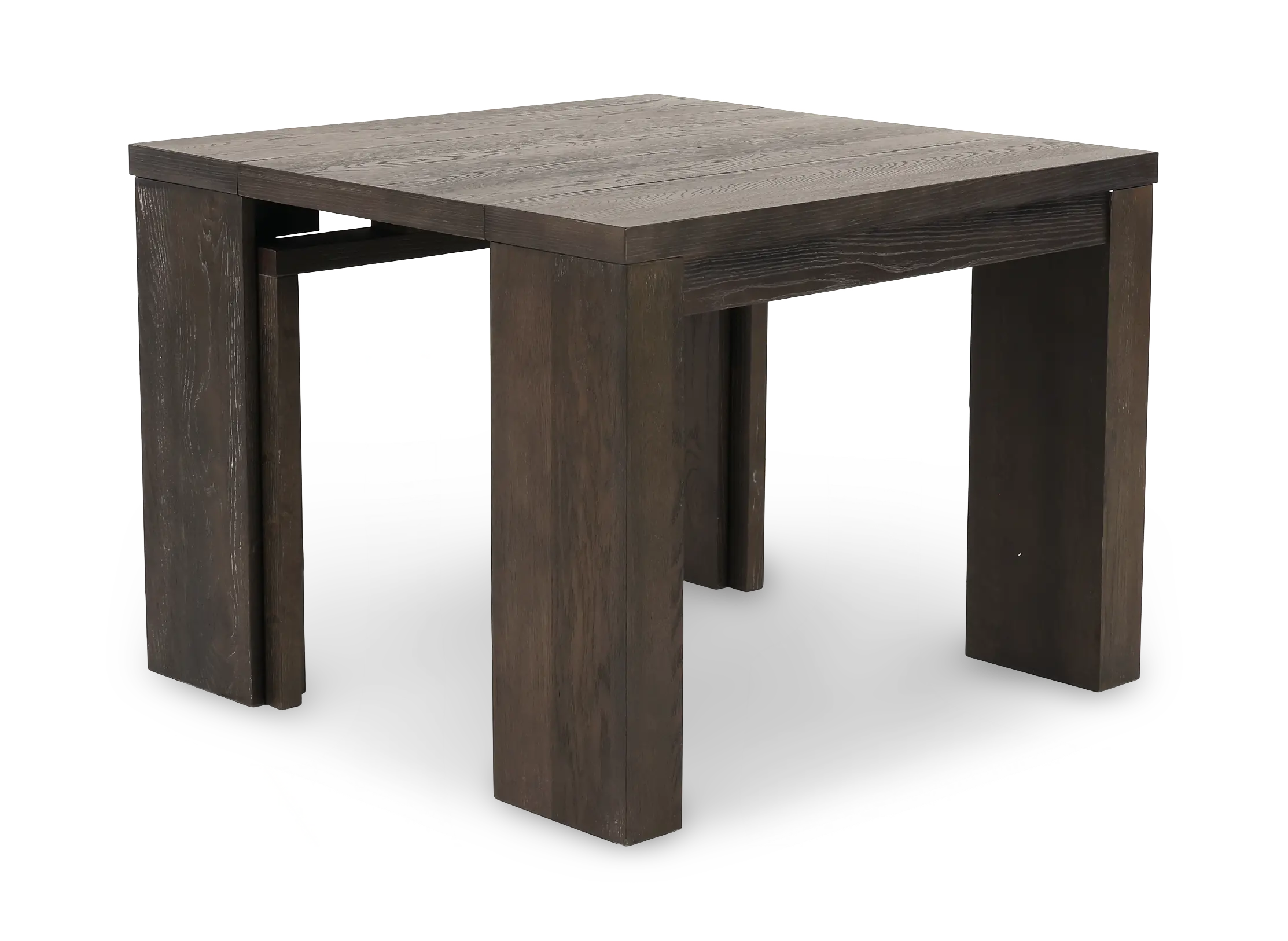Flex Dark Brown Oak Dining Table-1