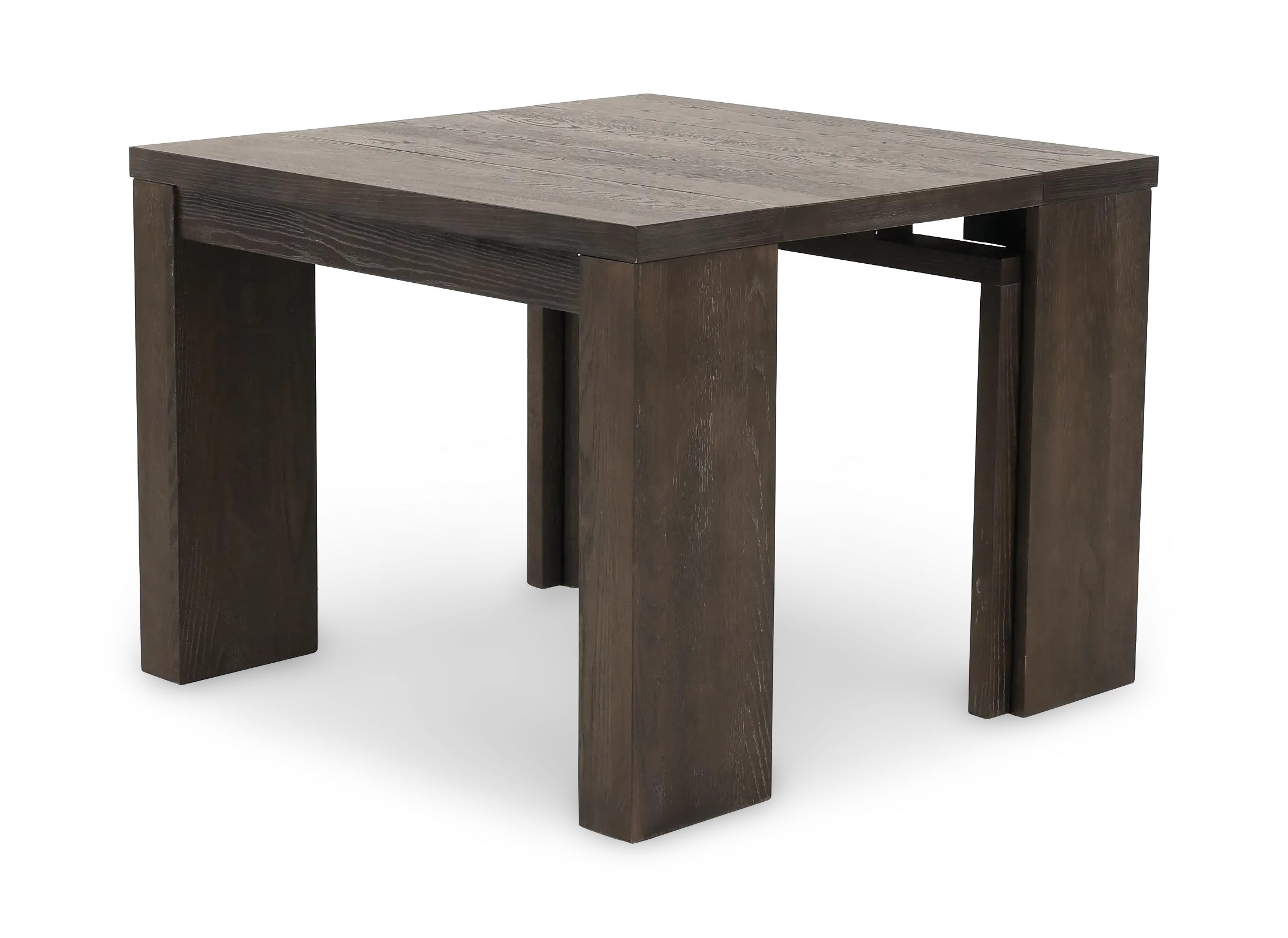 Flex Dark Brown Oak Dining Table-5