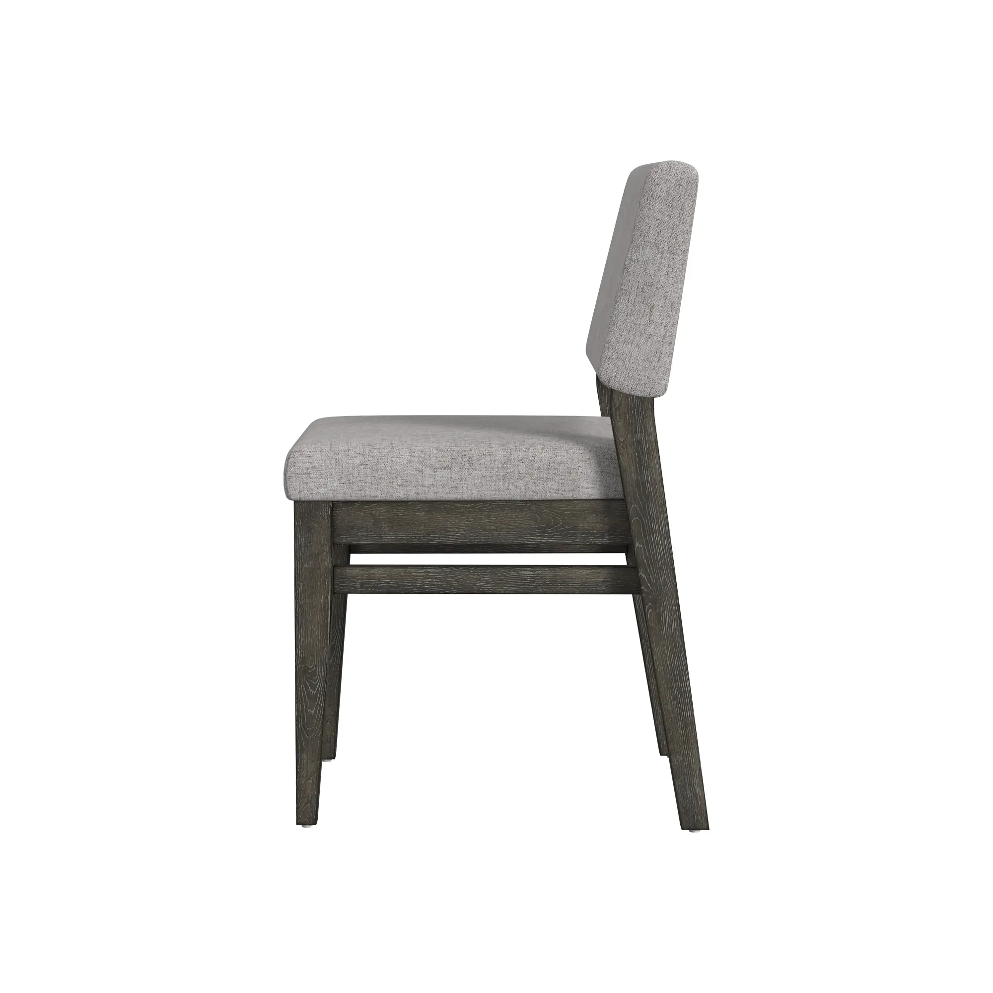 Flex Ebony Oak Stackable Upholstered Dining Chair-5